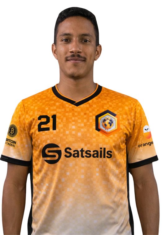 Geanderson Barbosa — capitão do Time Natureza