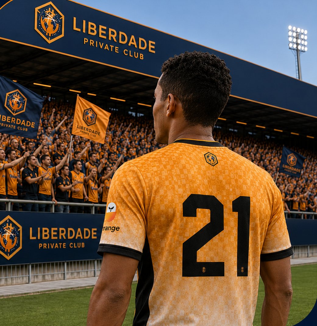 Atleta 21 diante da torcida do Liberdade